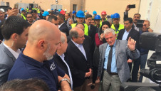The new SWRO was opened by Jordan’s prime minister, Hani Al-Mulki (centre, left), with (from left), Tarek Dehays, AquaTreat chief executive; Hazim el Nasser, minister of water and irrigation; and (centre, right) Rateb Adwan, assistant director general for quality and desalination